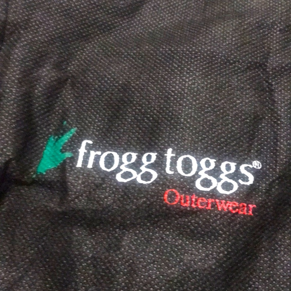 Frog toggs rain jacket new with Tags